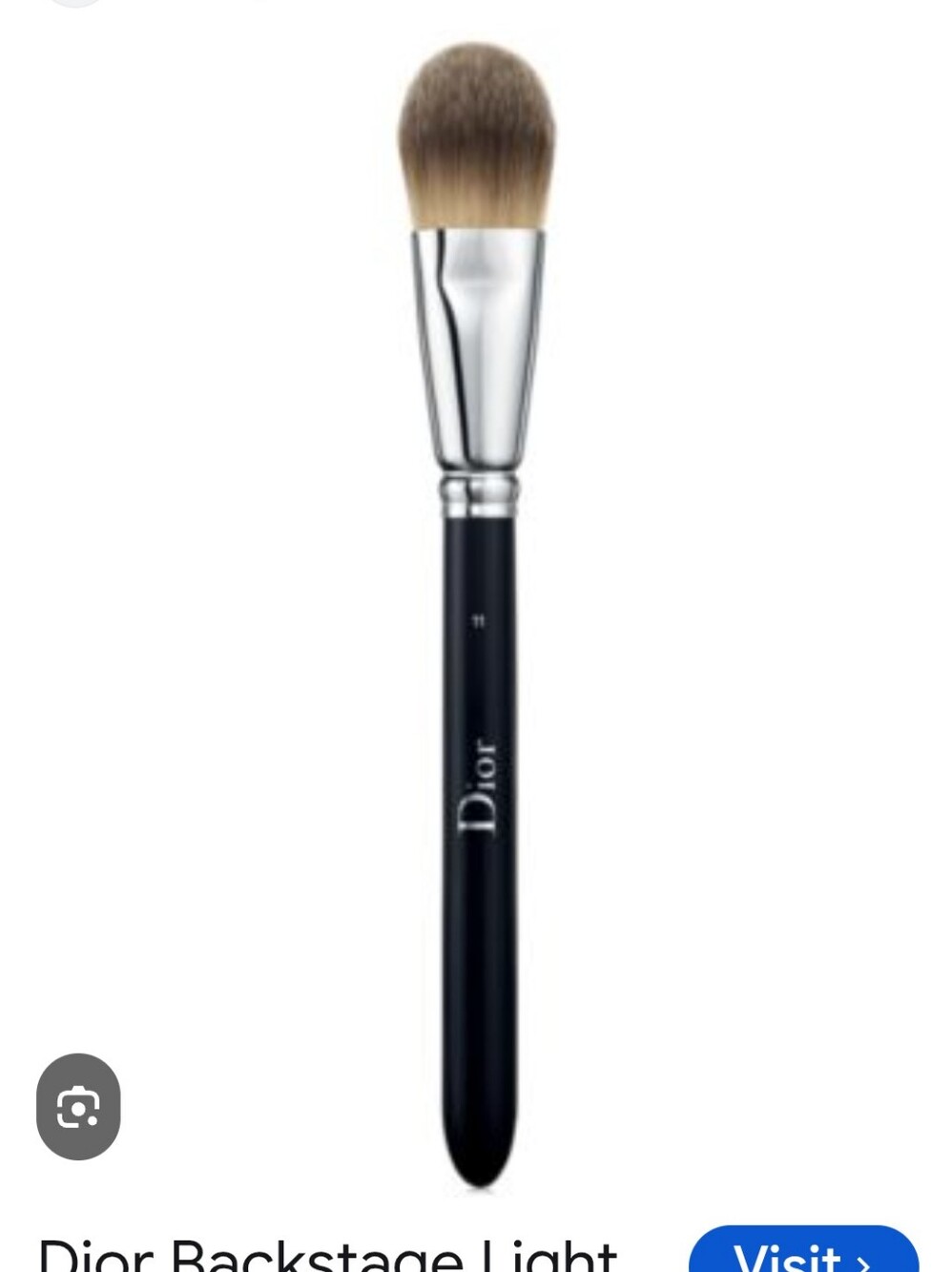 Dior Makeup Brush - Black Handle